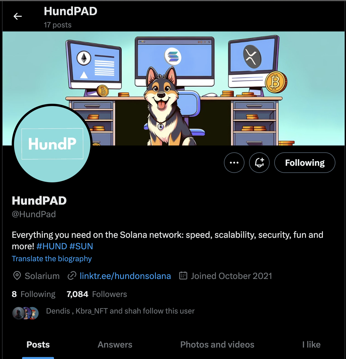 HUNDPAD